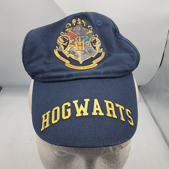H&M Harry Potter Kids 2T-4T Hogwarts Blue Snapback Hat Cap Casual Festivals - Picture 1 of 10